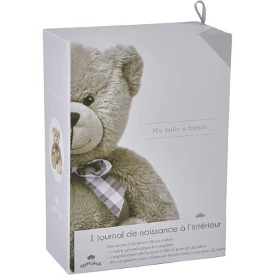 Coffret souvenirs Little Bear de Domiva - Livre de Naissance et Arbre Généalogique Coffret souvenirs Little Bear de Domiva - Livre de Naissance et Arbre Généalogique