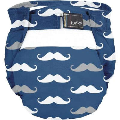 Domiva Moustache Babyplya av tyg - Allt-i-ett, Vattentät, Upp till 4kg Domiva Moustache Babyplya av tyg - Allt-i-ett, Vattentät, Upp till 4kg