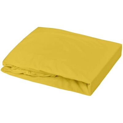 DOMIVA Jersey Hoeslaken - 70 x 140 cm - Curry DOMIVA Jersey Hoeslaken - 70 x 140 cm - Curry