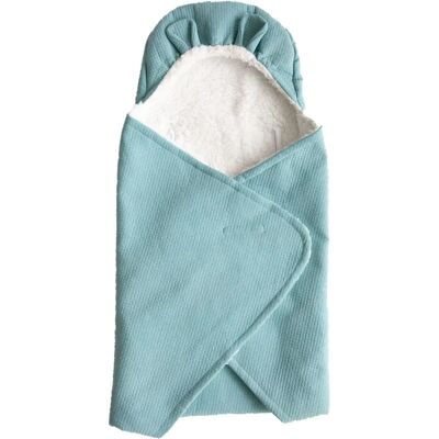 Manta Fluffy Nomadfilt - Cotone/polyestere - Chiusura regolabile - Nilo - 120x120 cm Manta Fluffy Nomadfilt - Cotone/polyestere - Chiusura regolabile - Nilo - 120x120 cm