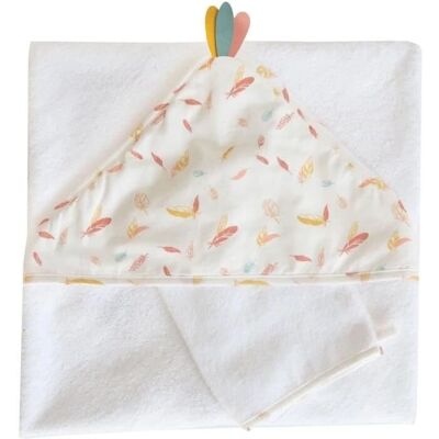 Domiva Mehrfarbiger Handtuch - 75x75 cm Domiva Mehrfarbiger Handtuch - 75x75 cm