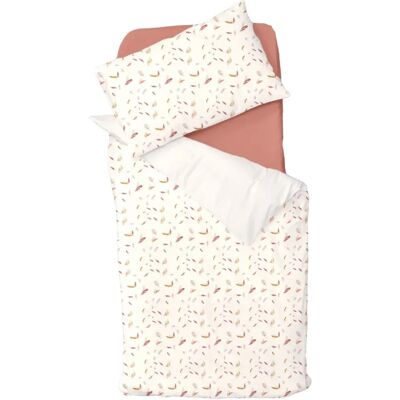 DOMIVA Parure Housse de couette 100x140 - Bettwäsche-Set DOMIVA Parure Housse de couette 100x140 - Bettwäsche-Set