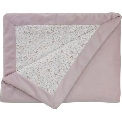 Couverture Lilas Domiva Réversible - 75x100 cm - Publicité Couverture Lilas Domiva Réversible - 75x100 cm - Publicité