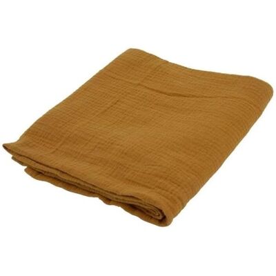 Domiva Caramel 100x100 cm Muslin - Children’s Textile Domiva Caramel 100x100 cm Muslin - Children’s Textile