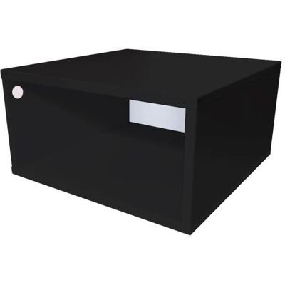 ABC MEUBLES Kompakt Staubox - 50x50 - Schwarz ABC MEUBLES Kompakt Staubox - 50x50 - Schwarz