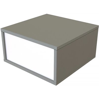 Cube de rangement en bois ABC MEUBLES 50x50cm avec tiroir - Meuble de stockage - Publicité Cube de rangement en bois ABC MEUBLES 50x50cm avec tiroir - Meuble de stockage - Publicité