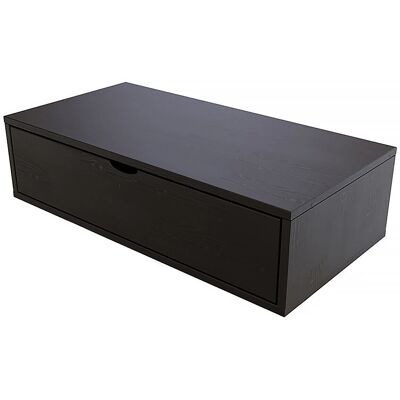 ABC MEUBLES Cube de Rangement Compact - Noir - Publicité ABC MEUBLES Cube de Rangement Compact - Noir - Publicité