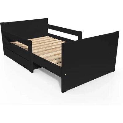 ABC MEUBLES Kind Loftbett mit Schublade - Verstellbar 3 Längen ABC MEUBLES Kind Loftbett mit Schublade - Verstellbar 3 Längen