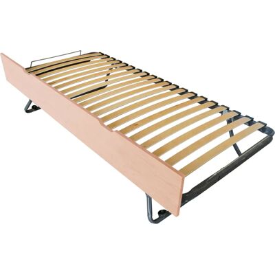 Letto con Cassetto in Faggio Massiccio - 90x190 - Finitura Naturale Letto con Cassetto in Faggio Massiccio - 90x190 - Finitura Naturale