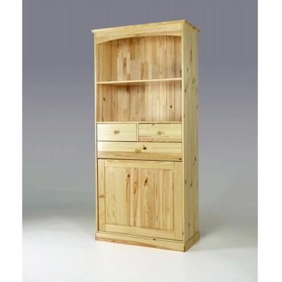Armoire en Pin Boréal - Style Vintage de Rangement - Miel - Publicité Armoire en Pin Boréal - Style Vintage de Rangement - Miel - Publicité