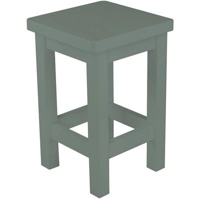 ABC MEUBLES - Tabouret droit bois - Gris - Stool - Publicité ABC MEUBLES - Tabouret droit bois - Gris - Stool - Publicité