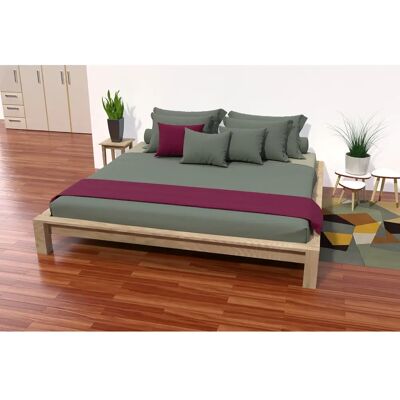 Letto King Size ABC MEUBLES 200x200 Legno Massiccio - Stabile & Ecologico Letto King Size ABC MEUBLES 200x200 Legno Massiccio - Stabile & Ecologico