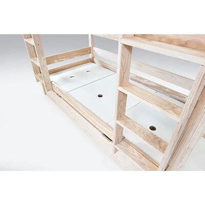 Lettone a castello ABC 4 posti - Made in France Lettone a castello ABC 4 posti - Made in France
