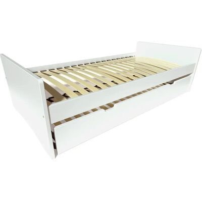 Letto a soppalco ABC Meubles in Pino - Resistente, Ecologico, Regolabile Letto a soppalco ABC Meubles in Pino - Resistente, Ecologico, Regolabile