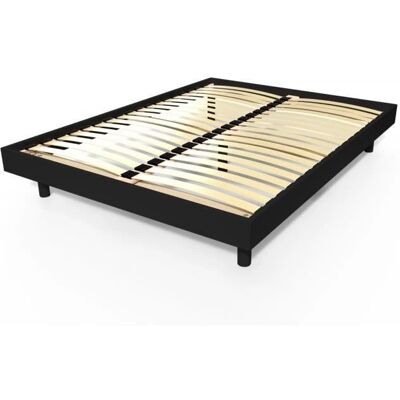 ABC MEUBLES Holzbettgestell Set Noé - 140x190 - Robust & Umweltfreundlich ABC MEUBLES Holzbettgestell Set Noé - 140x190 - Robust & Umweltfreundlich