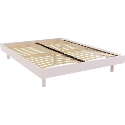 ABC MEUBLES Kit Base letto in Legno Noé - 140x200 - Supporto per Materasso ABC MEUBLES Kit Base letto in Legno Noé - 140x200 - Supporto per Materasso