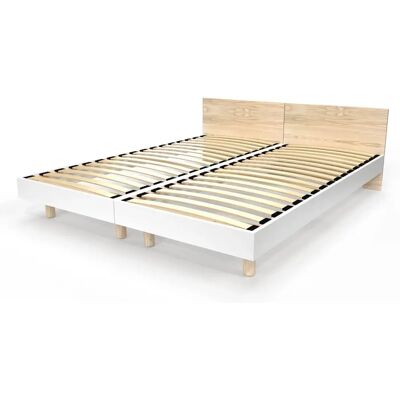 ABC MEUBLES Letto Twin - Pino Massiccio - Finitura Ecologica - 90x200 ABC MEUBLES Letto Twin - Pino Massiccio - Finitura Ecologica - 90x200