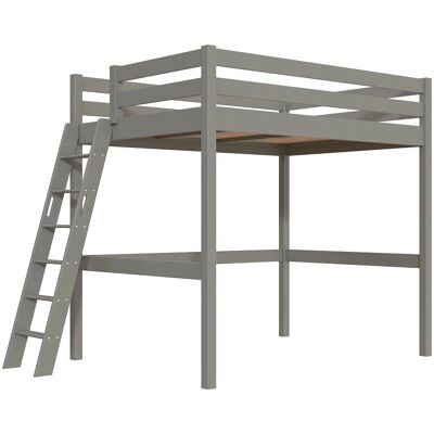 ABC MEUBLES Sylvia 140x190 Lit Mezzanine - Design épuré - Publicité ABC MEUBLES Sylvia 140x190 Lit Mezzanine - Design épuré - Publicité