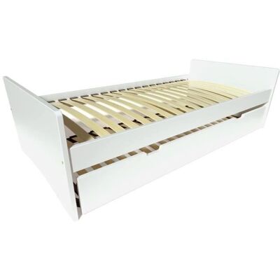Letto a scomparsa in legno 90x200 - Risparmio spazio Letto a scomparsa in legno 90x200 - Risparmio spazio