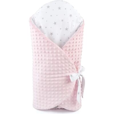 Sevira Kids Rose Minky Couverture d'emmaillotage - Couverture de Naissance - Publicité Sevira Kids Rose Minky Couverture d'emmaillotage - Couverture de Naissance - Publicité