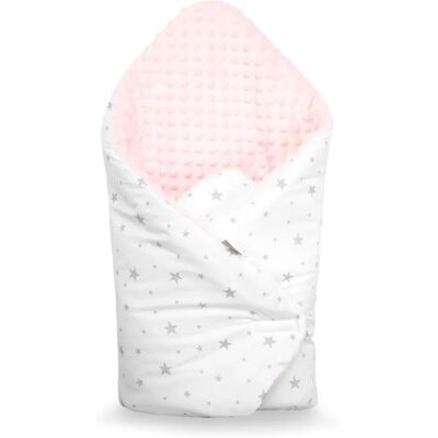 Sevira Kids Sac de Couchage Réversible Minky Étoiles - 0-4 Mois - Publicité Sevira Kids Sac de Couchage Réversible Minky Étoiles - 0-4 Mois - Publicité