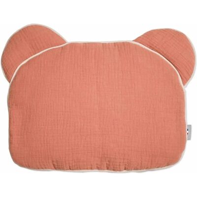 SEVIRA KIDS Oreiller bébé - Jeanne Terracotta - Nomade - 27x35cm - Orange - Publicité SEVIRA KIDS Oreiller bébé - Jeanne Terracotta - Nomade - 27x35cm - Orange - Publicité