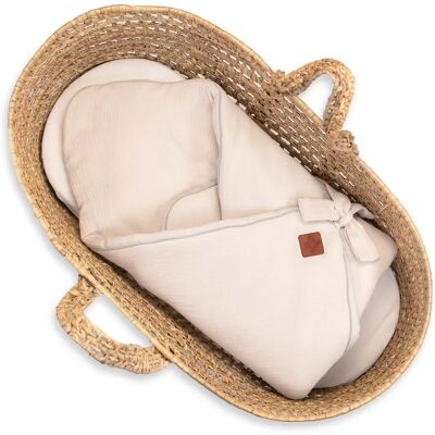 Sevira Kids Arrullo de Gaze de Algodón Beige - Tipo Bebé Sevira Kids Arrullo de Gaze de Algodón Beige - Tipo Bebé