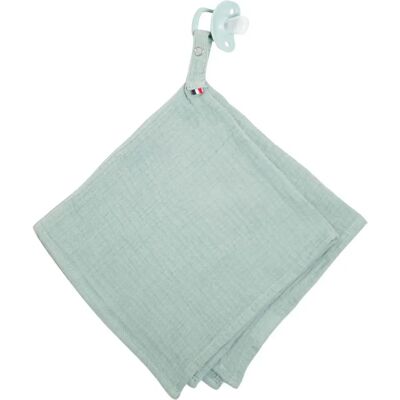 SEVIRA KIDS Jeanne Vert de gris Doudou Lange - Produit bébé - Publicité SEVIRA KIDS Jeanne Vert de gris Doudou Lange - Produit bébé - Publicité