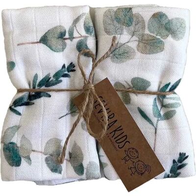 Sevira Kids - Lot de 2 Langues en Viscose de Bambou - Eucalyptus - Publicité Sevira Kids - Lot de 2 Langues en Viscose de Bambou - Eucalyptus - Publicité