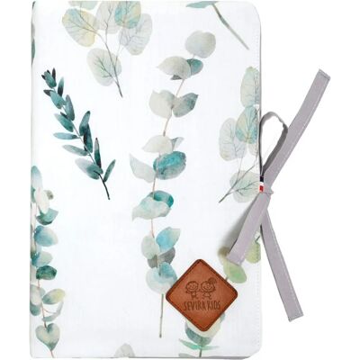 Sevira Kids Protège Carnet de Santé Bébé Eucalyptus - Coton - Publicité Sevira Kids Protège Carnet de Santé Bébé Eucalyptus - Coton - Publicité