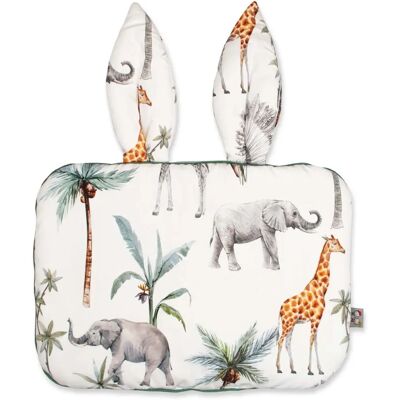 Coussin bébé Sevira Kids - Safari réversible - Publicité Coussin bébé Sevira Kids - Safari réversible - Publicité