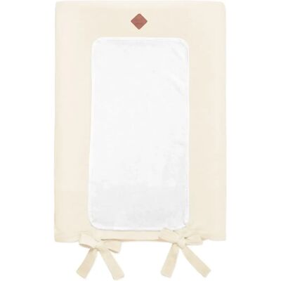 Sevira Kids - Housse de Matelas à Langer en Gaze de Coton Écru - Made in France - Publicité Sevira Kids - Housse de Matelas à Langer en Gaze de Coton Écru - Made in France - Publicité