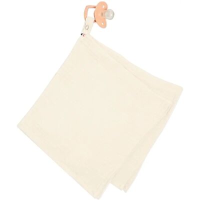 Sevira Kids Jeanne Gaze de Coton Attache Tétine et Doudou - Cadeau Naissance - Publicité Sevira Kids Jeanne Gaze de Coton Attache Tétine et Doudou - Cadeau Naissance - Publicité