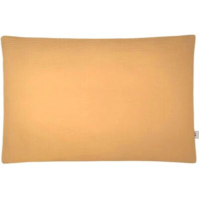 Housse d'oreiller en gaze de coton beige Sevira Kids - Taie - Publicité Housse d'oreiller en gaze de coton beige Sevira Kids - Taie - Publicité