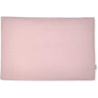 Sevira Kids Taie d'oreiller Rose en gaze de coton - Accessoire de lit - Publicité Sevira Kids Taie d'oreiller Rose en gaze de coton - Accessoire de lit - Publicité