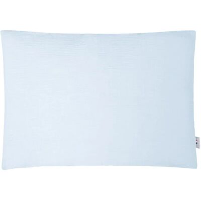 Sevira Kids Jeanne - Bleu - gaze de coton - Pillowcase - Publicité Sevira Kids Jeanne - Bleu - gaze de coton - Pillowcase - Publicité