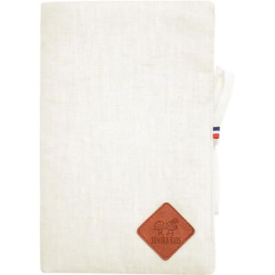 Sevira Kids - Protège Carnet de Santé en Lin - Fabrication française - Taille unique - Publicité Sevira Kids - Protège Carnet de Santé en Lin - Fabrication française - Taille unique - Publicité