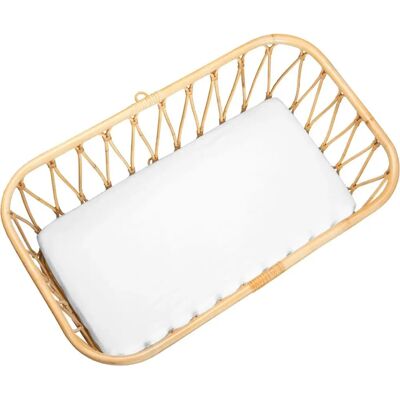 Sevira Kids - Drap Housse Berceau - Navy Blue - Crib Sheet - Publicité Sevira Kids - Drap Housse Berceau - Navy Blue - Crib Sheet - Publicité
