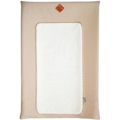 Sevira Kids - Nid d'abeille - Beige - Changing Mat Cover - Publicité Sevira Kids - Nid d'abeille - Beige - Changing Mat Cover - Publicité