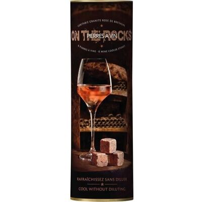 CPV - On the Rocks - Pierres de granit - Ensemble pierres à vin - Publicité CPV - On the Rocks - Pierres de granit - Ensemble pierres à vin - Publicité