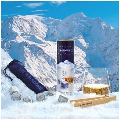 MBT - Granit Mont-Blanc - 6 pcs - Glaçons en pierre - Publicité MBT - Granit Mont-Blanc - 6 pcs - Glaçons en pierre - Publicité