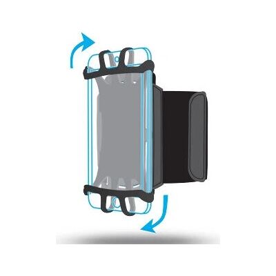 Mobilis Arm Band 4-6 Zoll - Schwarze Armband Hülle Mobilis Arm Band 4-6 Zoll - Schwarze Armband Hülle