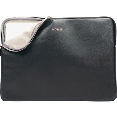 Funda Mobilis Pure 35.6cm - Estuche para portátil, Negro y Oro rosa Funda Mobilis Pure 35.6cm - Estuche para portátil, Negro y Oro rosa