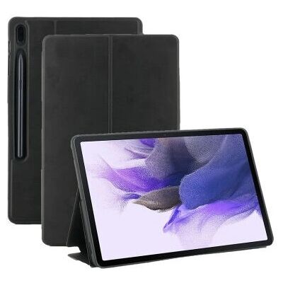 Mobilis Galaxy Tab S7 FE Hülle - Autom. Schlaf/Weck - 2 Modi - Stylus-Schlaufe - Schwarz Mobilis Galaxy Tab S7 FE Hülle - Autom. Schlaf/Weck - 2 Modi - Stylus-Schlaufe - Schwarz
