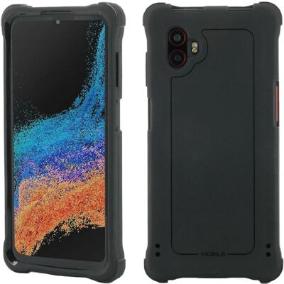 Mobilis Galaxy XCover 6 Pro Étui de Protection Noir - Publicité Mobilis Galaxy XCover 6 Pro Étui de Protection Noir - Publicité