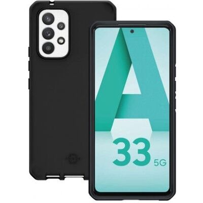 Coque robuste Mobilis Spectrum pour Galaxy S23 - Noir - Publicité Coque robuste Mobilis Spectrum pour Galaxy S23 - Noir - Publicité