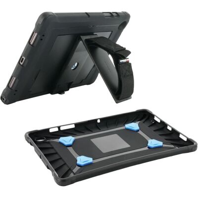 Mobilis PROTECH 10,9" Schwarzes Ultra-Stoßfestes iPad-Hülle mit 360° Stativ Mobilis PROTECH 10,9" Schwarzes Ultra-Stoßfestes iPad-Hülle mit 360° Stativ