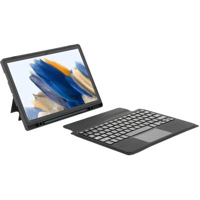 Mobilis Galaxy Tab A8 10,5'' Hülle mit Bluetooth-Tastatur - Tablet-Schale Mobilis Galaxy Tab A8 10,5'' Hülle mit Bluetooth-Tastatur - Tablet-Schale