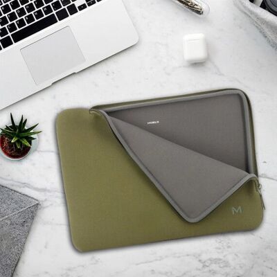 Mobilis 049020 Laptoptasche - 14 Zoll Neopren Khaki Mobilis 049020 Laptoptasche - 14 Zoll Neopren Khaki