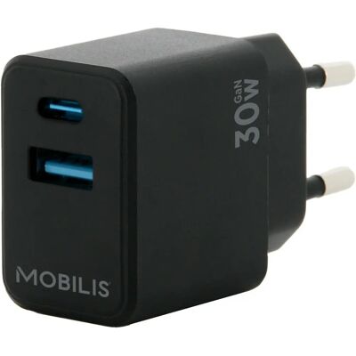 Mobilis Malli 001362 - Nopea 30W USB-C Laturi - Eurooppa Mobilis Malli 001362 - Nopea 30W USB-C Laturi - Eurooppa